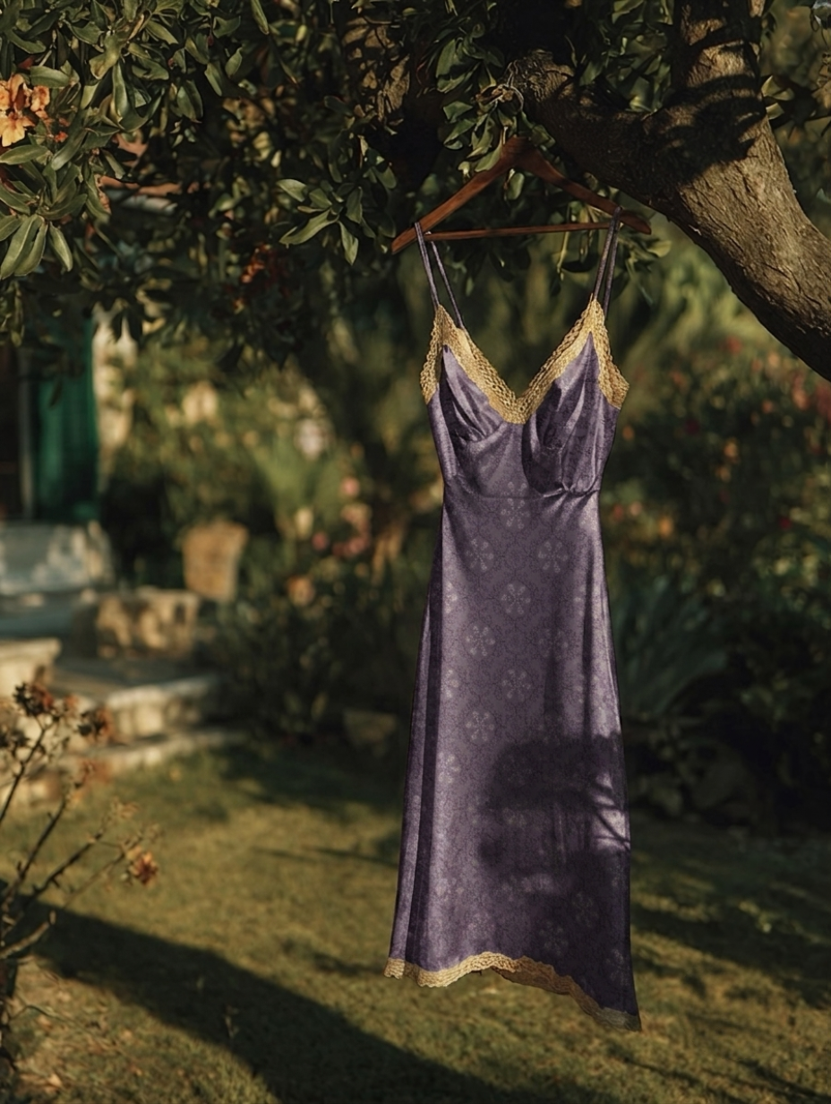 Lotus Slip Dress