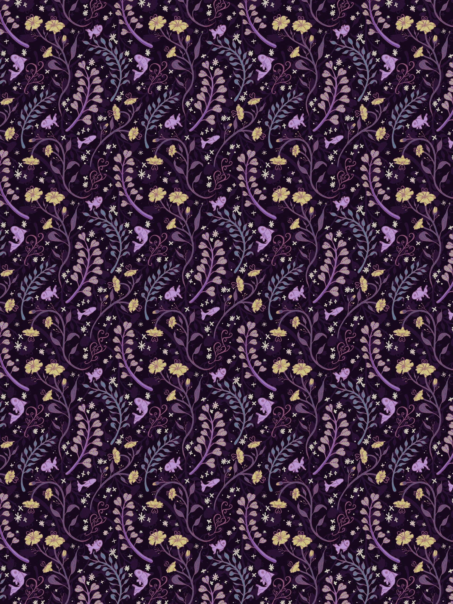 The Ocean of Flowers_Purple